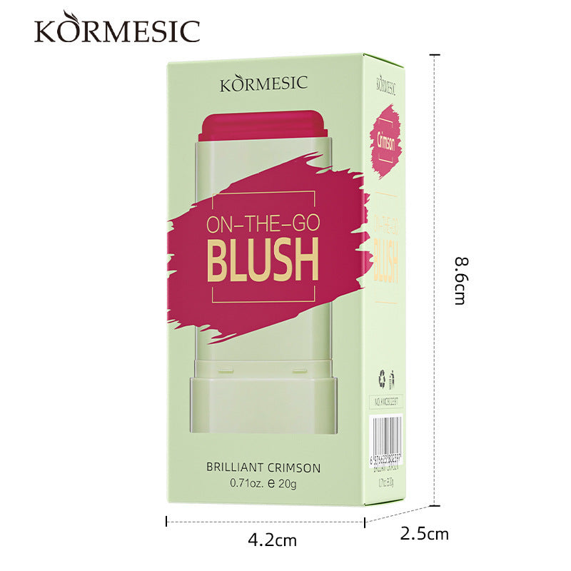 腮红棒系列Blusher自然修容提亮便携式腮红棒化妆品跨境外贸