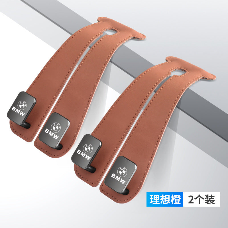 适用宝马x5/x3/x1三系五系530/i3/4系车载挂钩座椅后背双挂钩配件