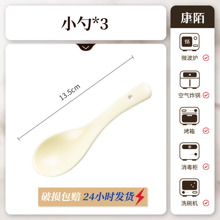 KANGMO Influencer Premium Creative Bowl Ceramic Bowl Home Souvenir Gift Small Flower Cream Style Ceramic Bowl Plate Wholesale