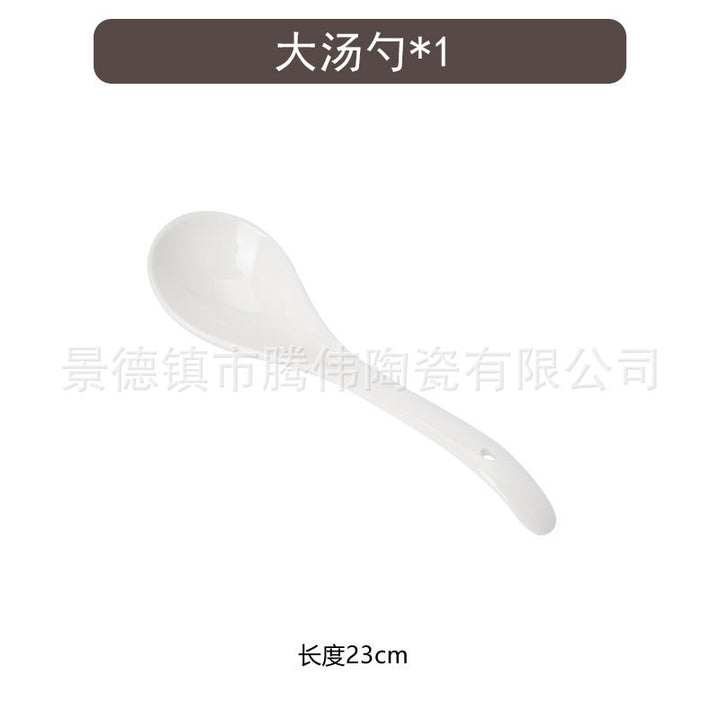 轻奢碗盘青瓷汤碗2025新款陶瓷餐具套装筷饭碗盘子时空灰碗具套装