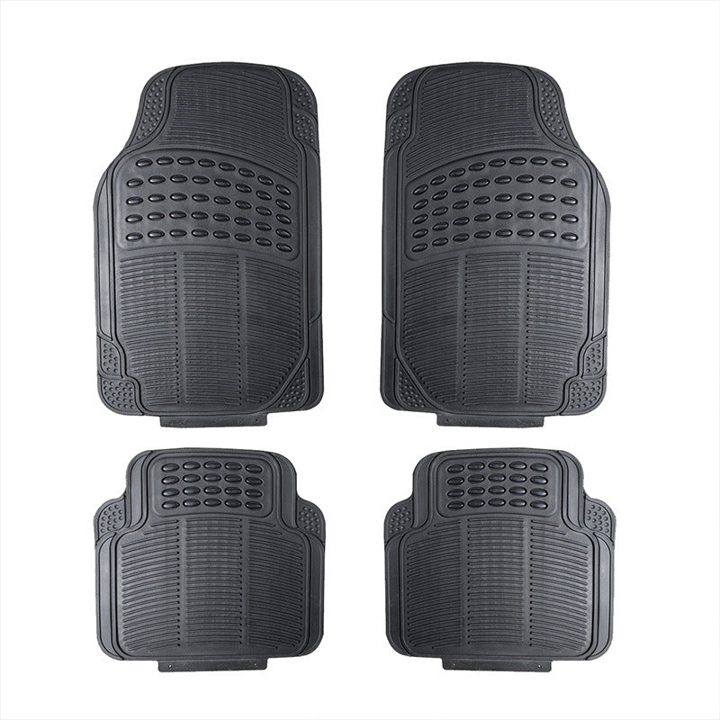 Car Foot Mat Durable Car Floor Mat Stain Resistant 4 Piece Set Car Universal Foot Mat