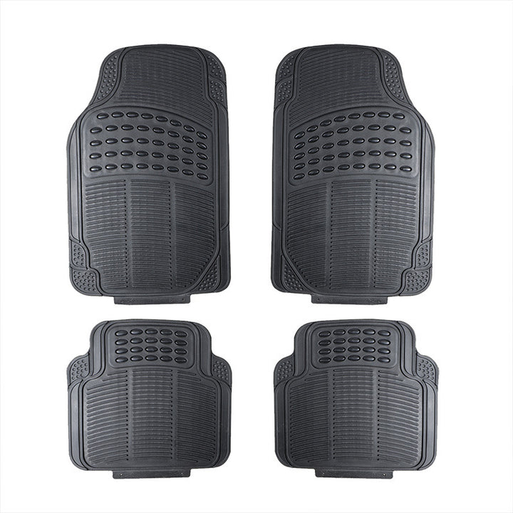 Car Foot Mat Durable Car Floor Mat Stain Resistant 4 Piece Set Car Universal Foot Mat