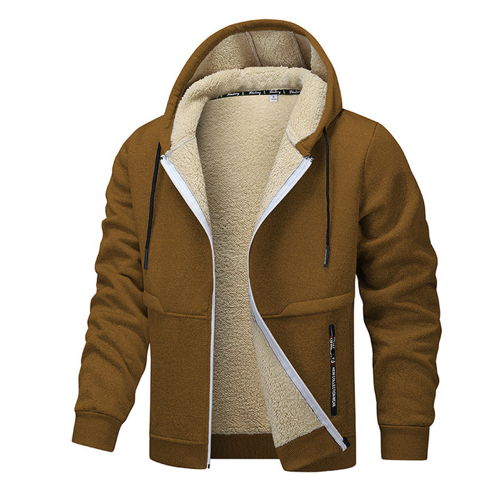 Fall/Winter Thickened Cardigan Hoodie Jacket