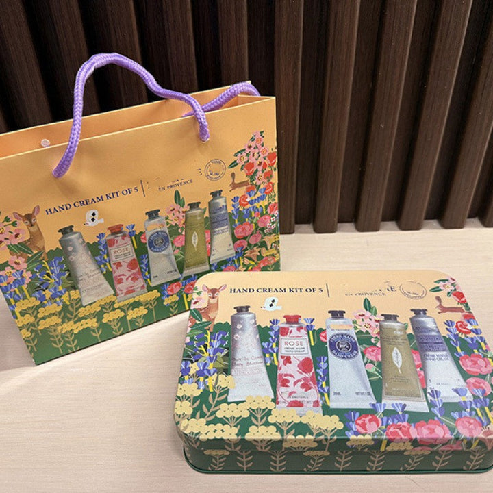 L'OCCITANE Hand Cream Starry Night Cherry Blossom Gift Box - Portable Hand Cream Set