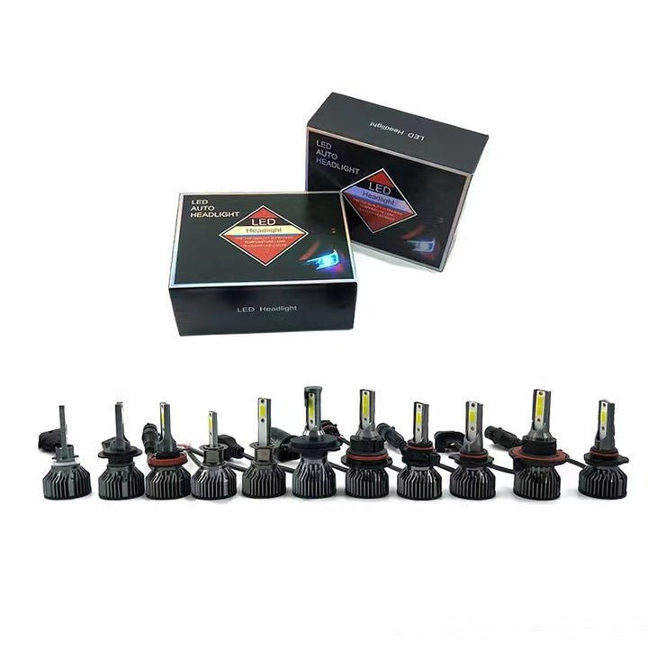 Super Bright Mini LED Headlight Bulb – H 4 Fog Light for Car & Motorcycle