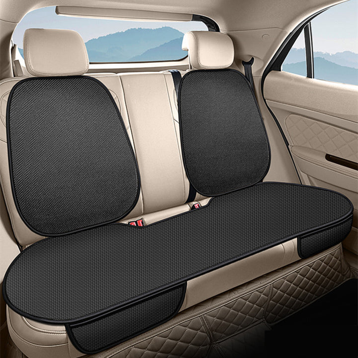 Ice Silk Breathable Car Seat Cushion – 3-Piece Four Season Universal Cool Pad