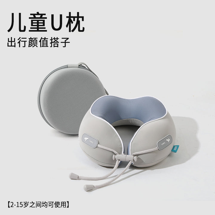 U Memory Foam U Neck Pillow Office Storage