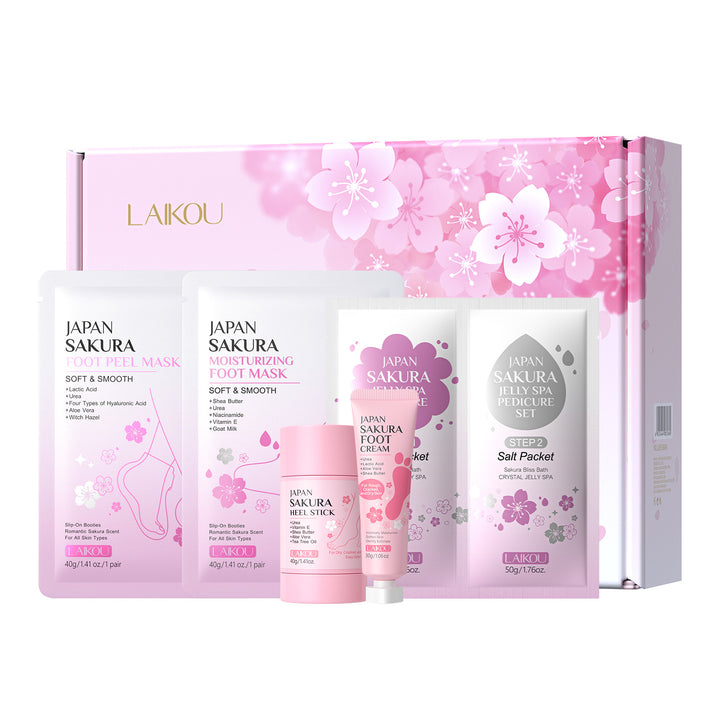 LAIKOU Cherry Blossom Skincare Set Set Face Full Set Hydrating Factory