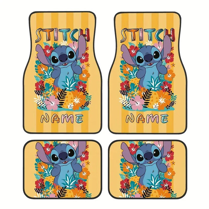 TEMUVintage Nordic Car Foot Mat Carpet 4 Piece Set Stain Resistant Floor Mat TEMUFoot Mat Wholesale