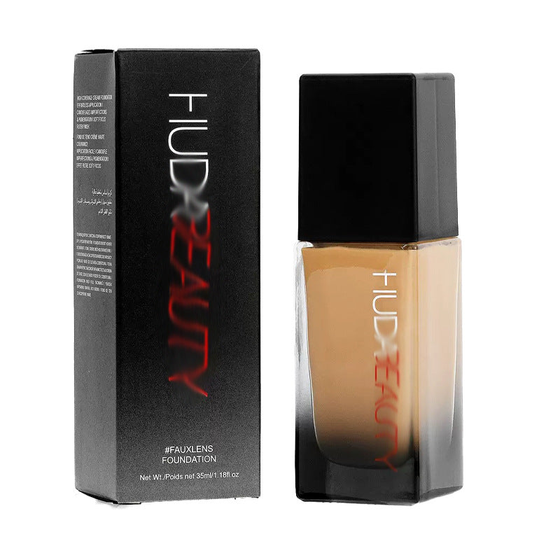 Huda 粉底液Beauty 胡达美丽控油遮瑕保湿哑光هودابيوتي