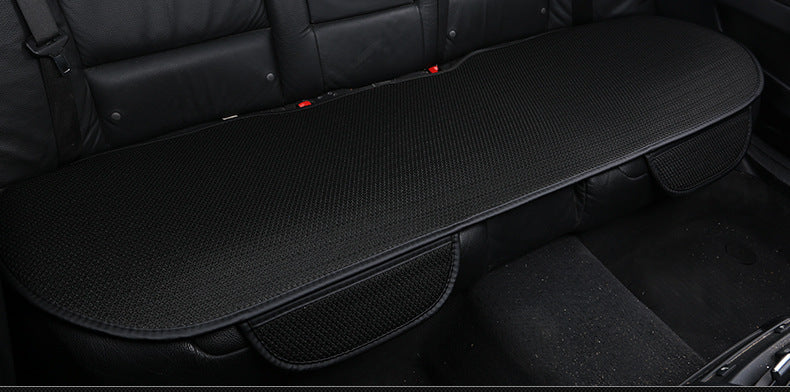 Ice Silk Cool Car Seat Cushion – 3-Piece No-Backrest Breathable Non-Slip Single Pad