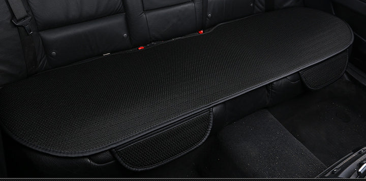 Ice Silk Cool Car Seat Cushion – 3-Piece No-Backrest Breathable Non-Slip Single Pad