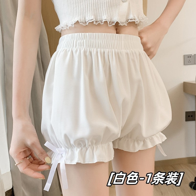 冰丝安全裤夏季防走光打底裤宽松薄款透气短裤女可外穿打底安全裤