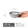米饭碗家用陶瓷圆形日式小碗甜品碗餐具批发厨房轻奢复古6寸饭碗