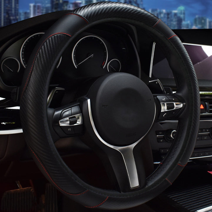 Car Steering Wheel Cover Leather All Season Universal Grip Cover Wholesale