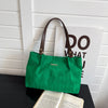 菱格休闲包女大容量包包2025冬新款时尚洋气简约手提袋单肩托特包