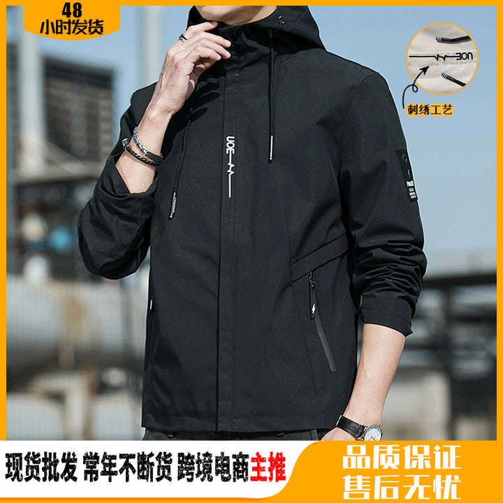Spring Men Jacket Men Factory Wholesale Korean Style Fashion Casual Sports