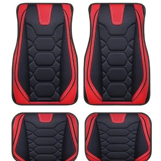 TEMUVintage Nordic Car Foot Mat Carpet 4 Piece Set Stain Resistant Floor Mat TEMUFoot Mat Wholesale