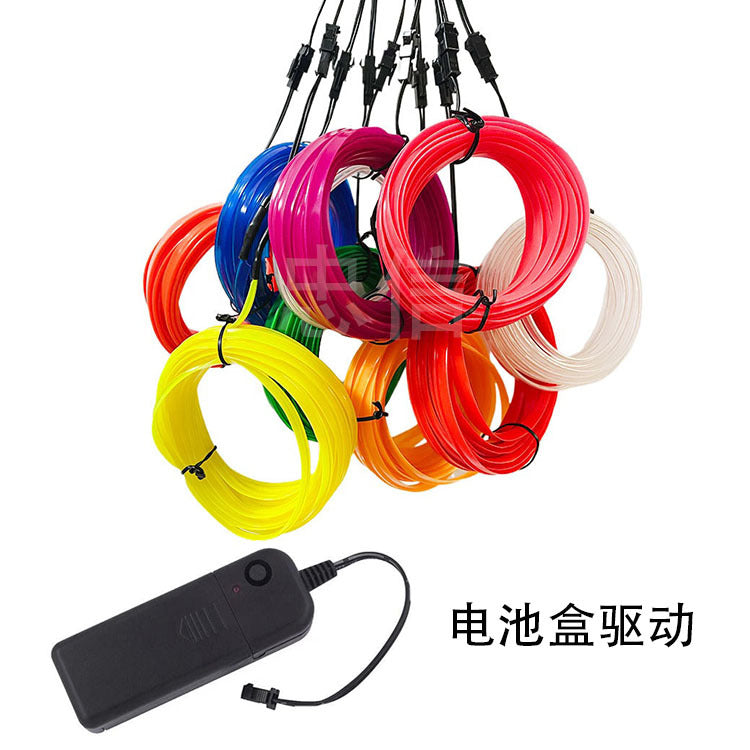 Car EL Wire Cold Light Strip 1 M-5 M – Interior Atmosphere Decoration Light