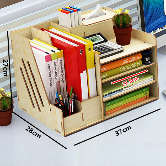 Multi-Layer Desktop Drawer Storage Box with Lock – Office Desk Organizer