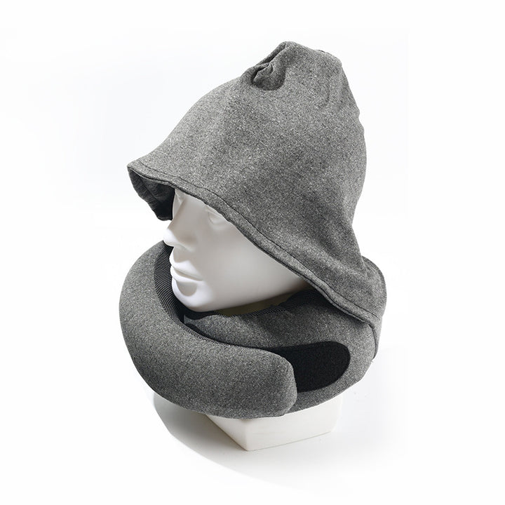 Portable Outdoor Travel Storage Set Memory Foam U Neck Pillow