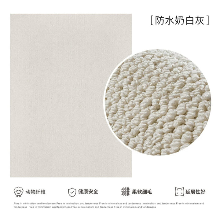 Carpet Living Room Solid Color Japanese Style Bedroom Floor Mat