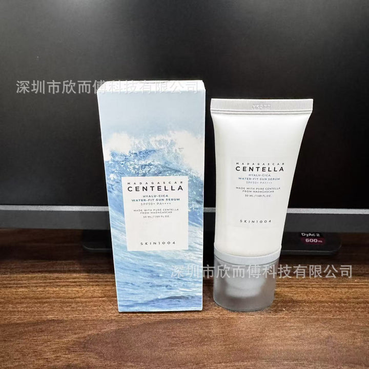 跨境SKIN1004积雪草安瓶精华面霜洗面奶小粉棒理肤天使组合套装