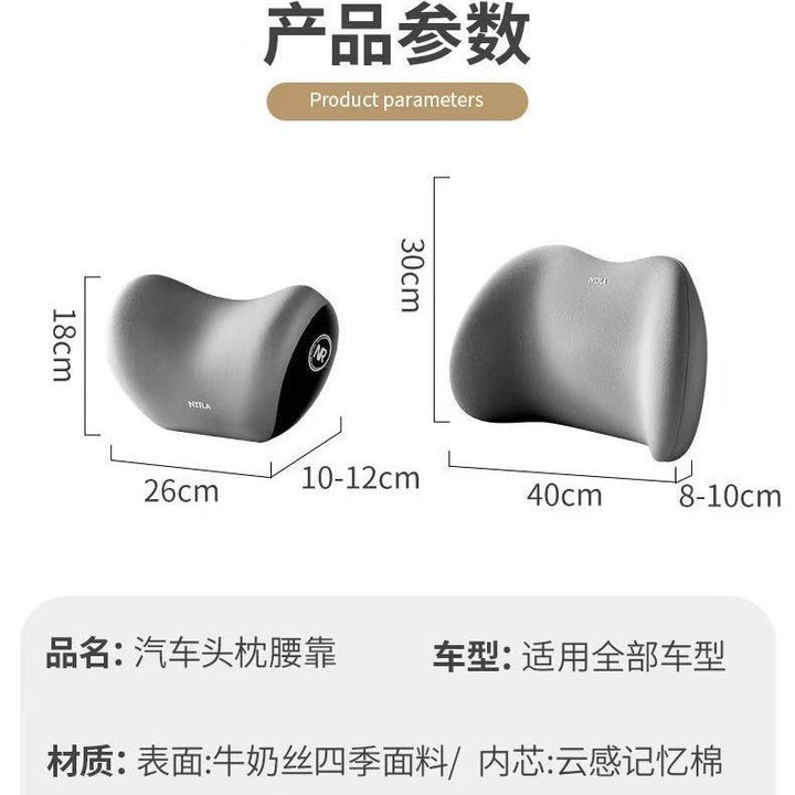 Car Memory Foam Neck Pillow Car Mount