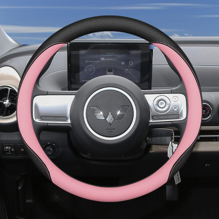Wuling Mini EV Steering Wheel Cover – Four Season Universal Car Handle Cover
