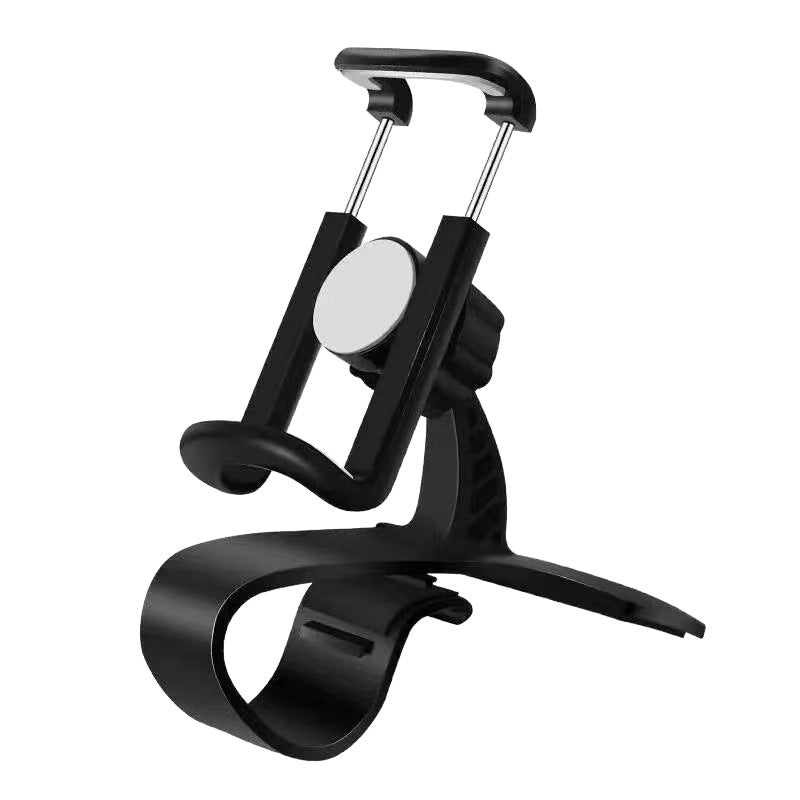 HUD Dashboard Car Phone Holder – Rotating Clip Navigation Mount