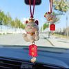 D 99922 Lucky cat car hanging ornament 招财猫车载挂饰