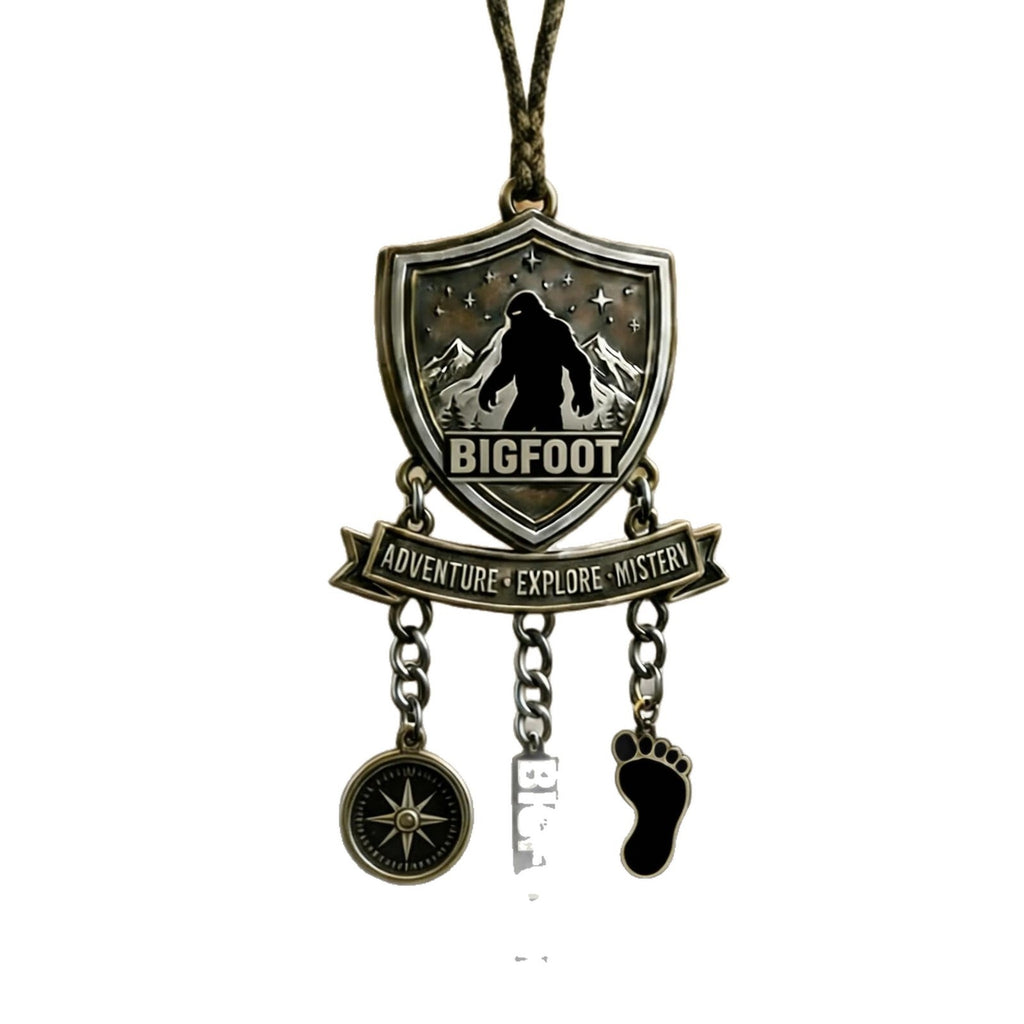 跨境Bigfoot Adventure Car Hanging Ornament大脚怪探险汽车挂饰