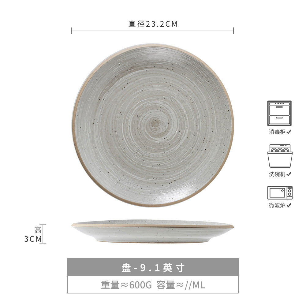 Home Ceramic Tableware Premium Fruit Japanese Style Vintage Wholesale