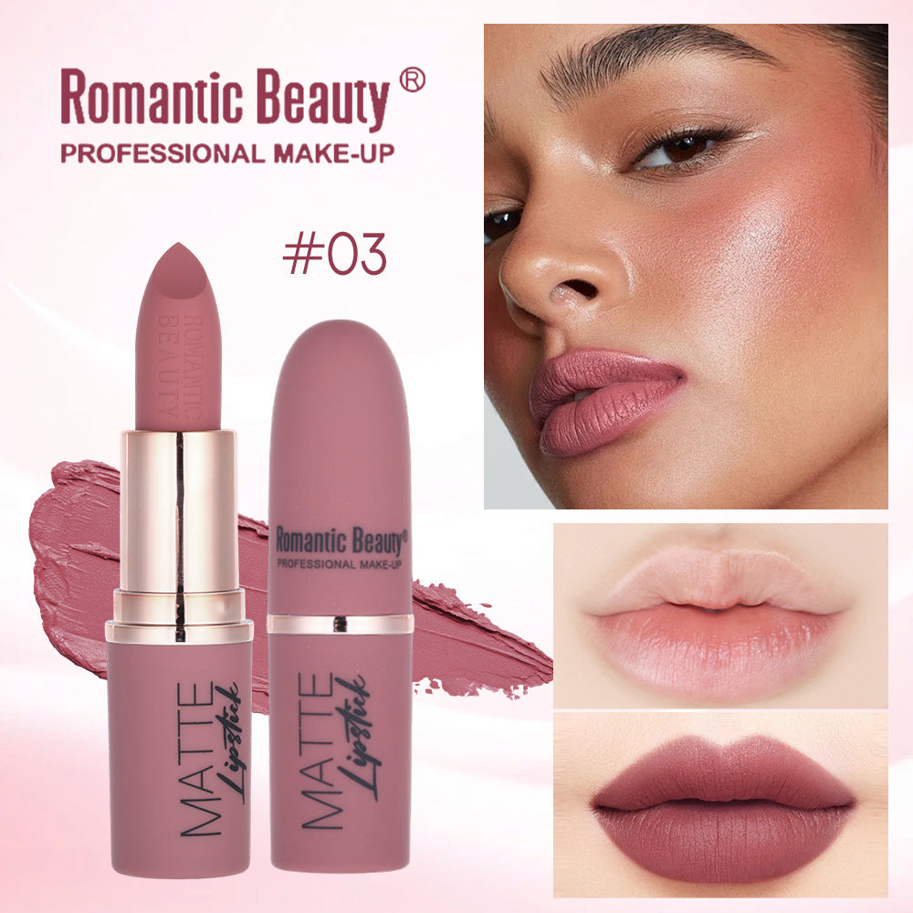 Lipstick Matte Frosted Waterproof Lip Gloss Lipstick