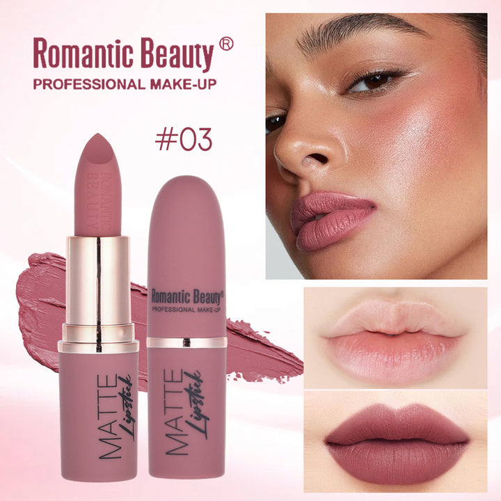 Lipstick Matte Frosted Waterproof Lip Gloss Lipstick