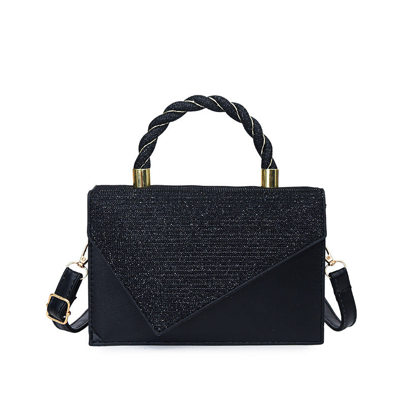 Casual Spring Summer New Stylish Texture Fashion Minimalist Shoulder Crossbody Small Square Bag Women