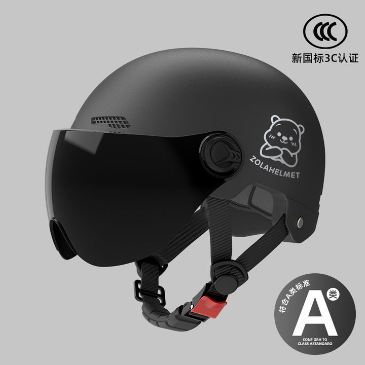 New Small Helmet Electric Vehicle Sun Protection Women Light Wholesale Winter