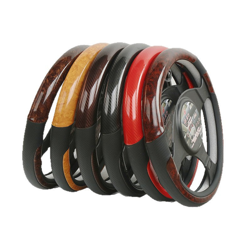 Car Universal Steering Wheel Cover Non Slip Breathable All Season Grip Cover