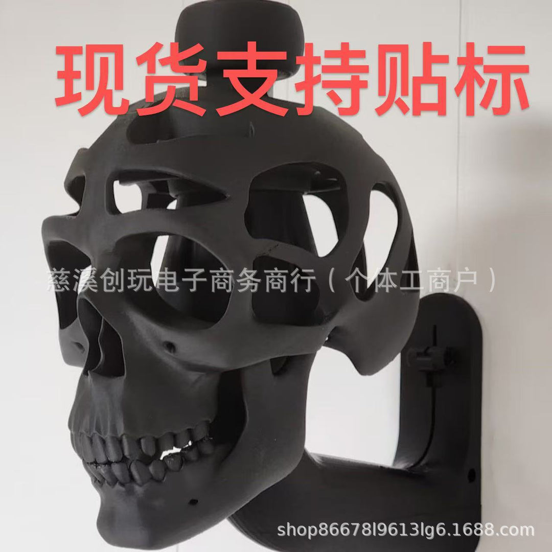 3 D Skull Helmet Display Package Helmet