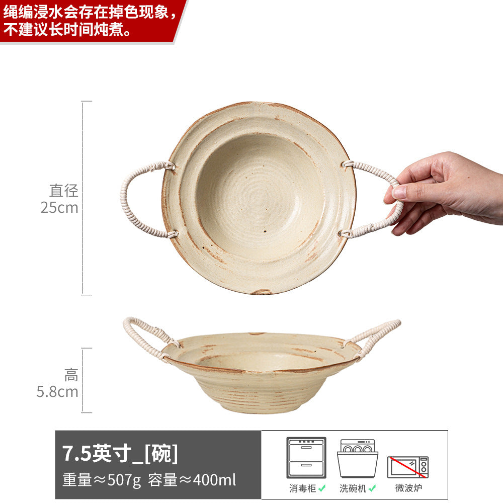 Linen Bowl Vintage Bowl Bowl Home Bowl Japanese Style Bowl Tableware Wholesale