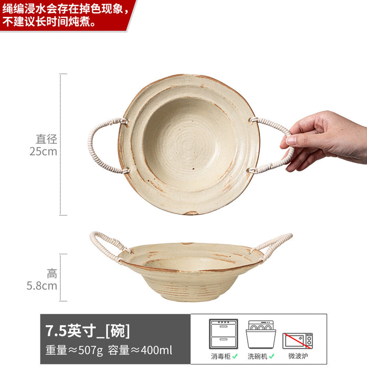 Linen Bowl Vintage Bowl Bowl Home Bowl Japanese Style Bowl Tableware Wholesale