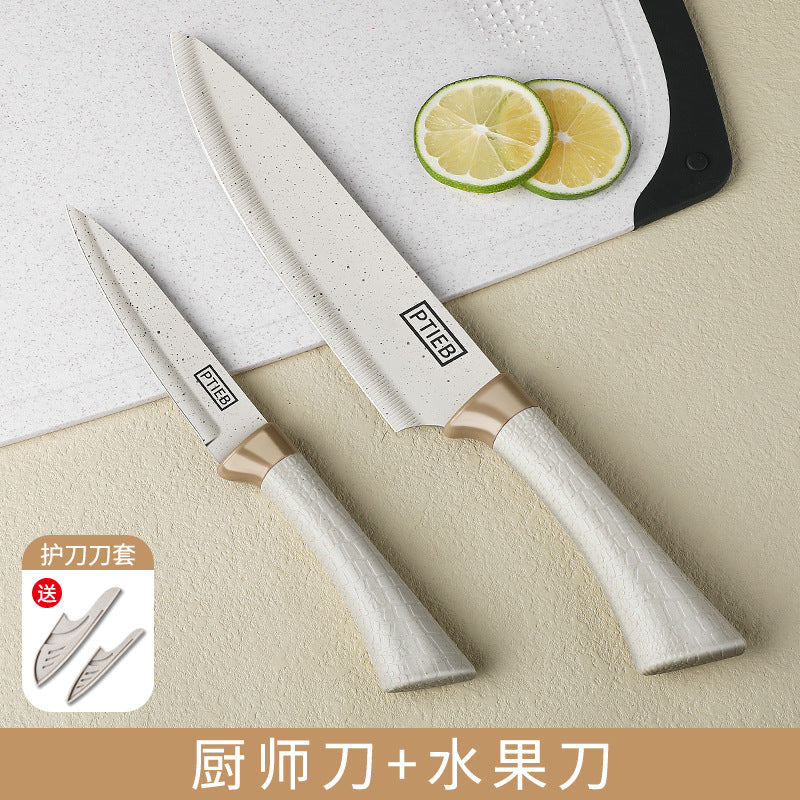不锈钢刀具套装厨房全套菜刀菜板硅胶厨具家用刀具全套刀代发批发