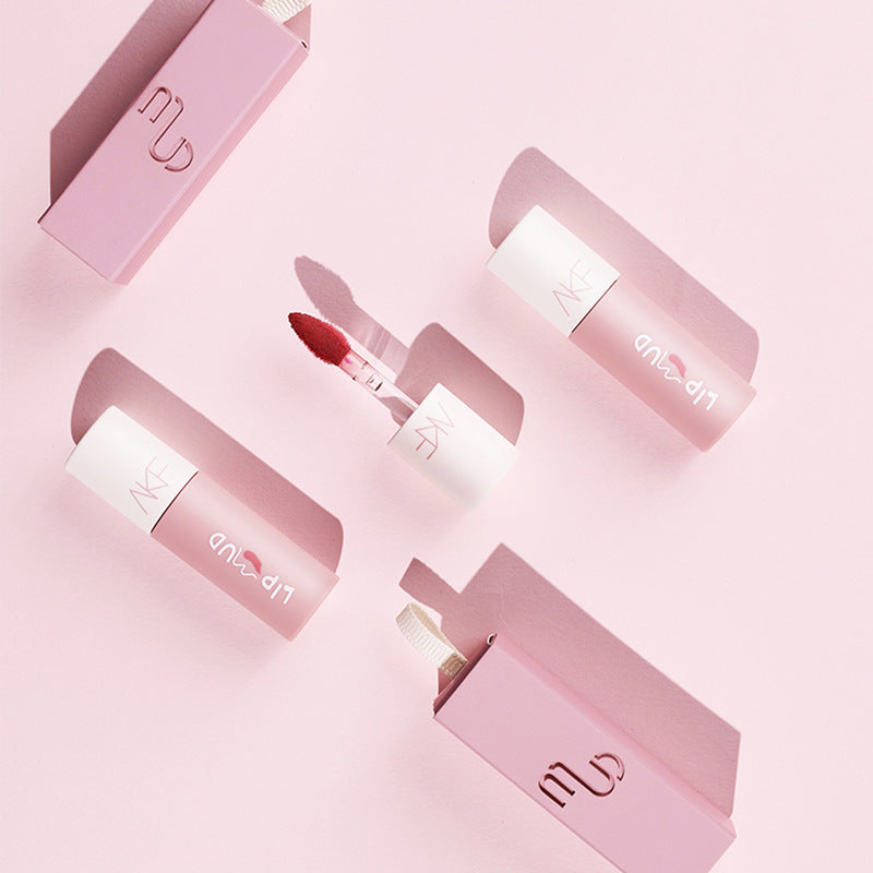 AKF Lip Mud Lipstick Women's Transfer-Proof Matte Lip Gloss