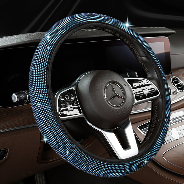 Car Steering Wheel Cover Summer Car Interior Grip Cover