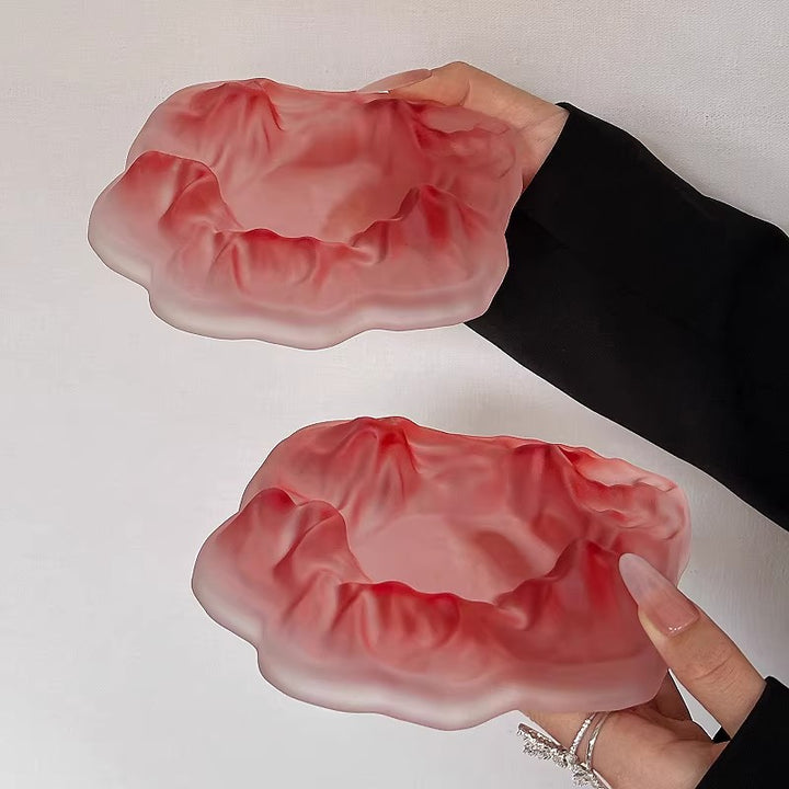 Iceberg Frosted Luxury Ashtray – High-End Creative Home Living Room Decor Ashtray