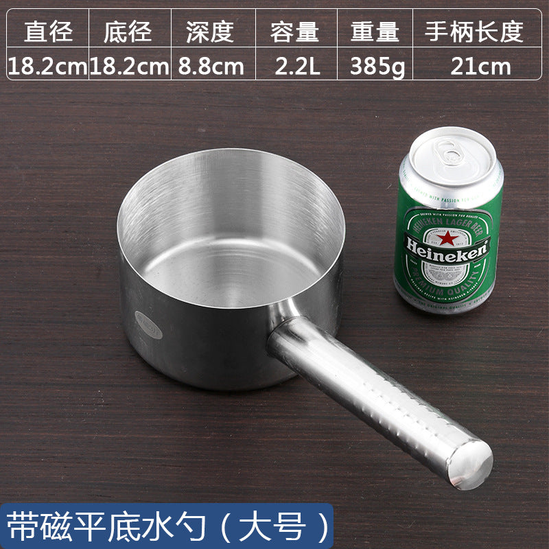 Stainless Steel Spoon Thickened Spoon Commercial Spoon Kitchen Large Spoon