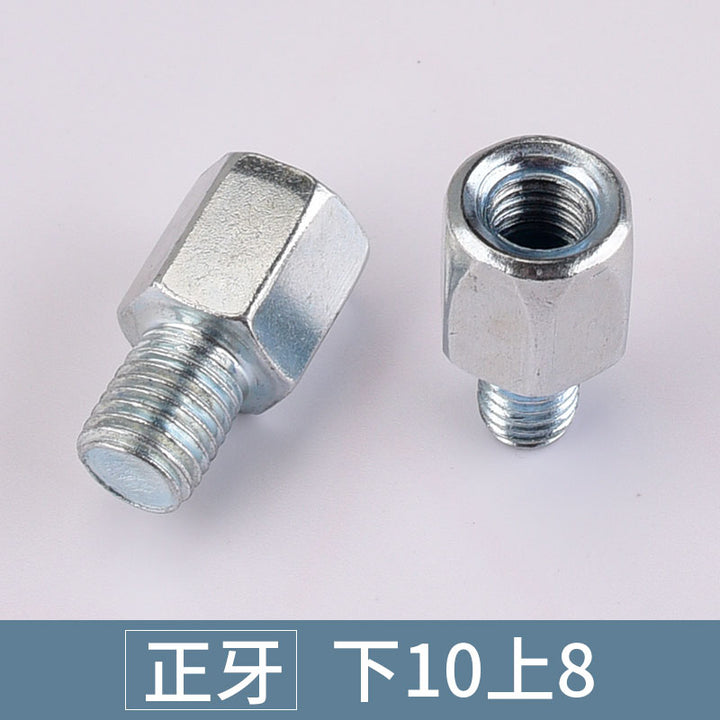 Electric Motorcycle Mirror Conversion Screw – 10 mm to 8 mm Riser Adapter