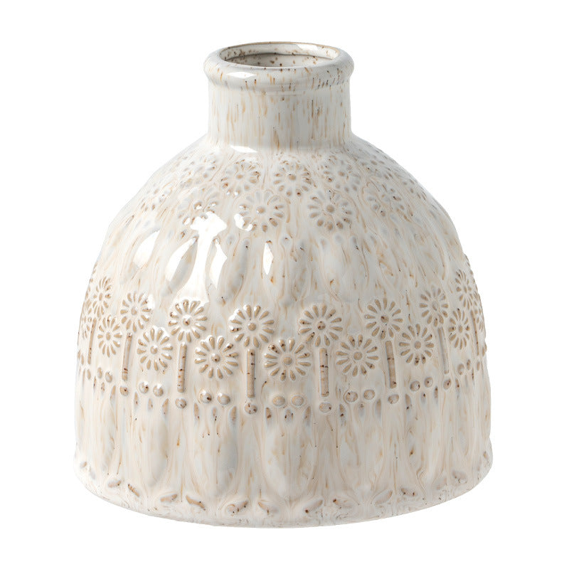 Ceramic Flower Home Home Flower Flower Living Room Flower