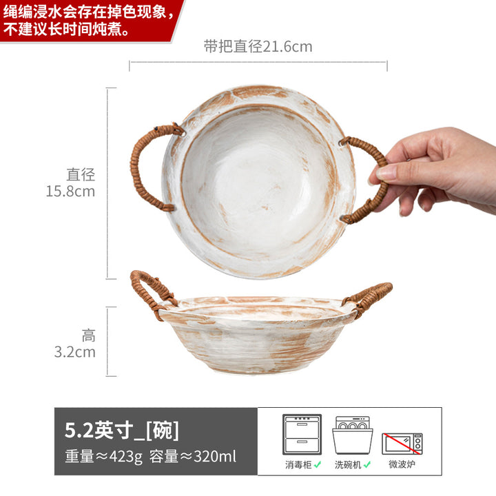 Linen Bowl Vintage Bowl Bowl Home Bowl Japanese Style Bowl Tableware Wholesale
