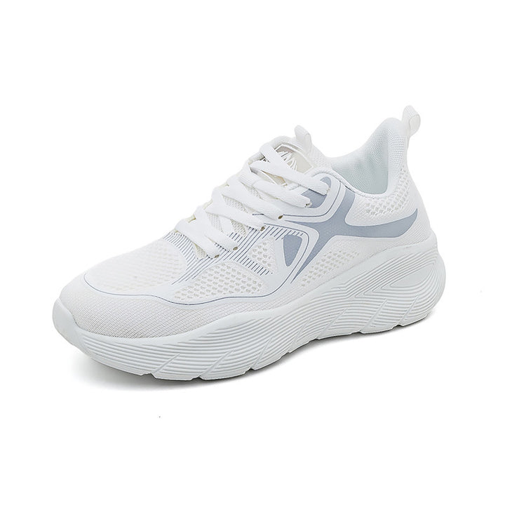 Spring New Sneakers Women Couple Versatile Thick Casual Breathable Running Shoes Small Shoesf 8829